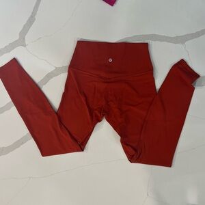 Lululemon orange leggings!🧡